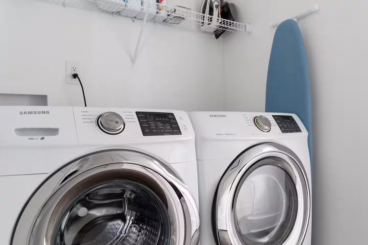 Washer and dryer